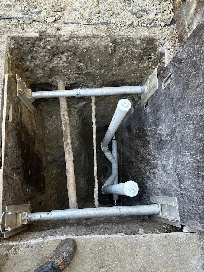 Experienced plumber completing Gas Line Repair work in Abingdon